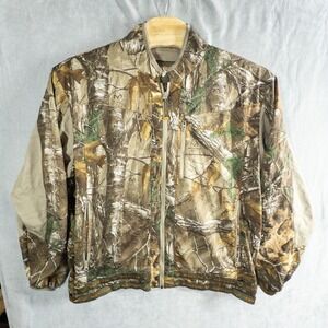 Real tree Scentlock Camo Full Zip All Weather Huntin Jacket Mens 3XL